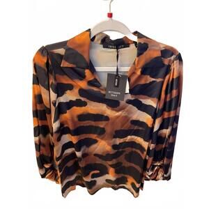 NEW INSIGHT women's night shades top in brown